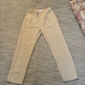 Abercrombie&Fitch Tailored Relaxed Pants V waist